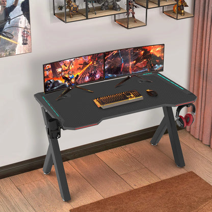 Ergonomic RGB Gaming Desk