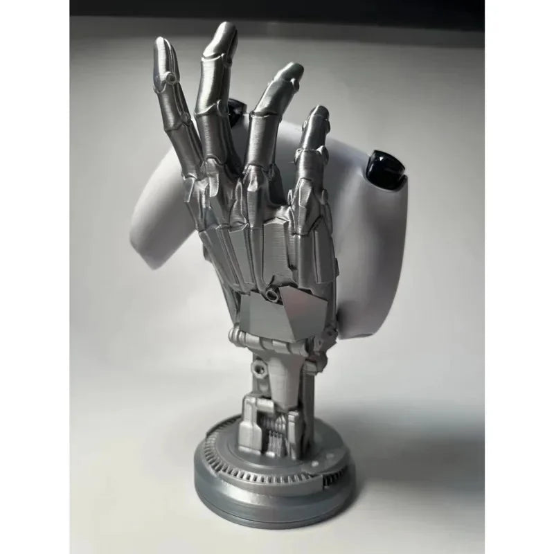 3D Cyberpunk Robot Arm Controller Stand