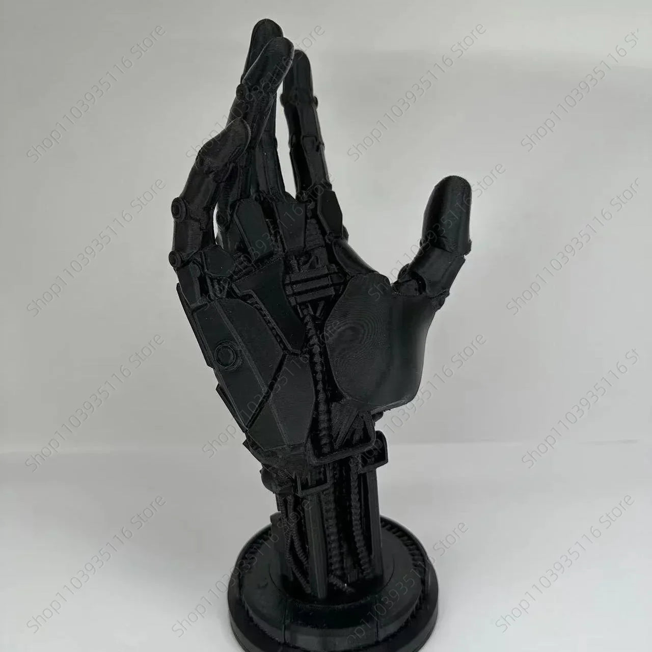 3D Cyberpunk Robot Arm Controller Stand