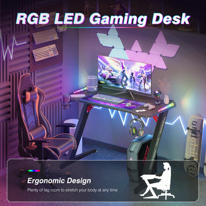 Extra-Large RGB Gaming Desk