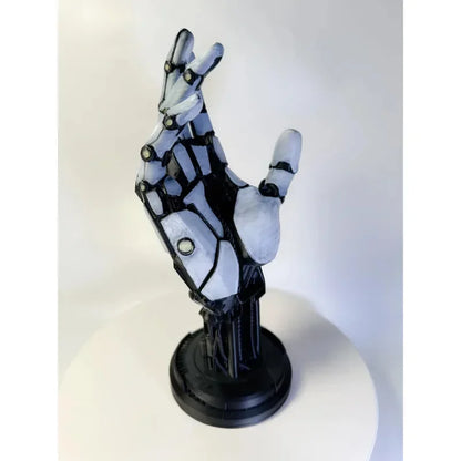 3D Cyberpunk Robot Arm Controller Stand