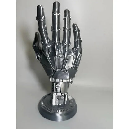 3D Cyberpunk Robot Arm Controller Stand