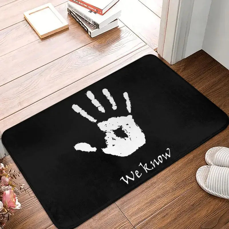 Skyrim Comfortable Door Mat Rug Carpet Cushion Skyrim Elder Scrolls Game Gaming Dragon Elder Dragonborn Rpg Scrolls Oblivion