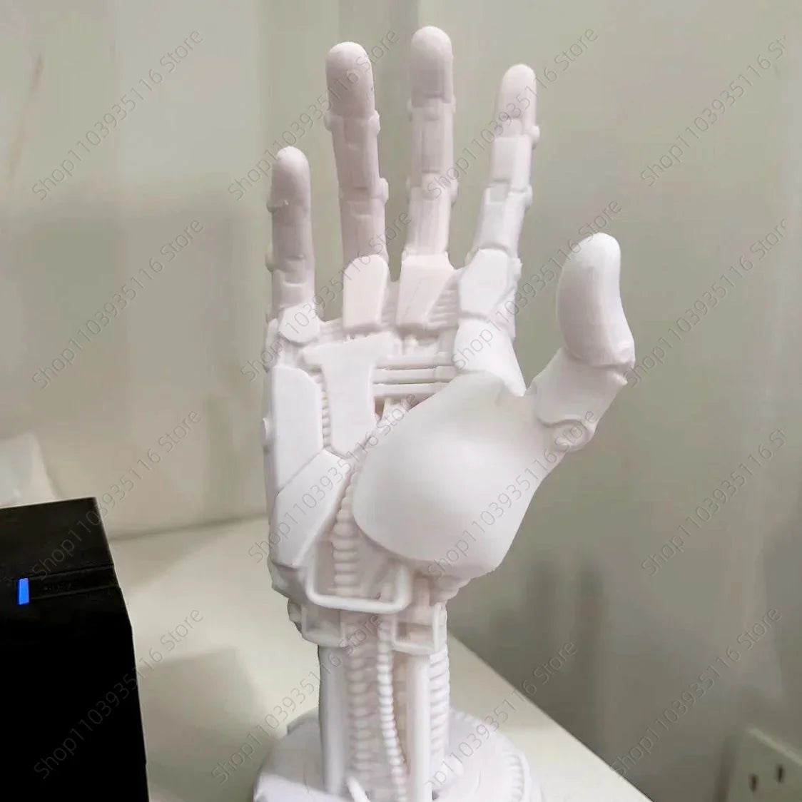 3D Cyberpunk Robot Arm Controller Stand