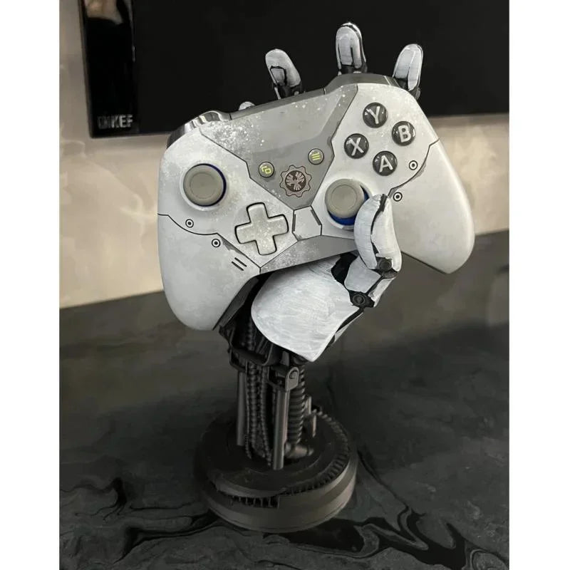 3D Cyberpunk Robot Arm Controller Stand