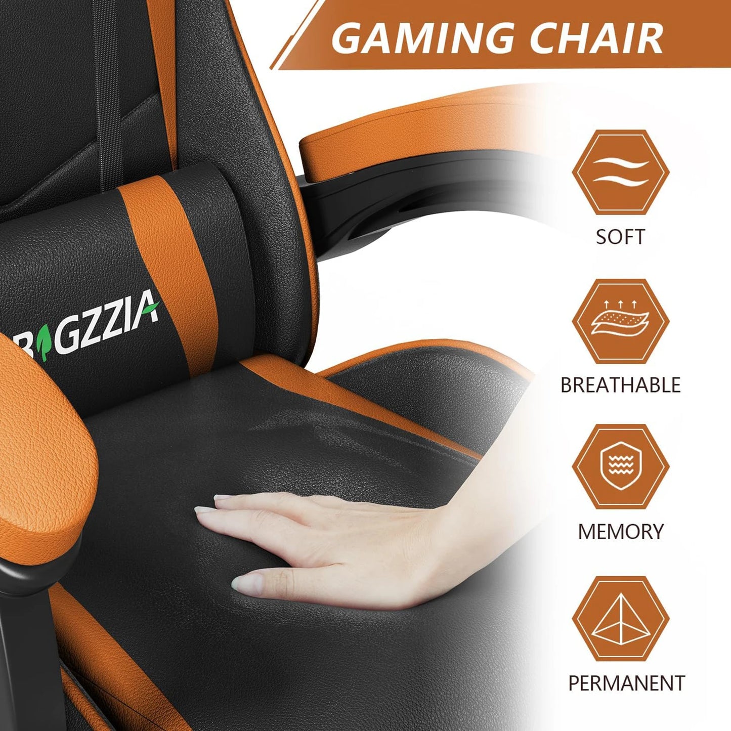 Leather Ergonomic Gaming Chair