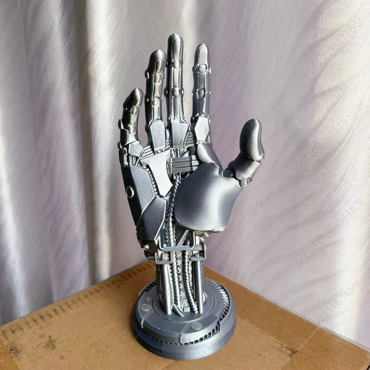 3D Cyberpunk Robot Arm Controller Stand