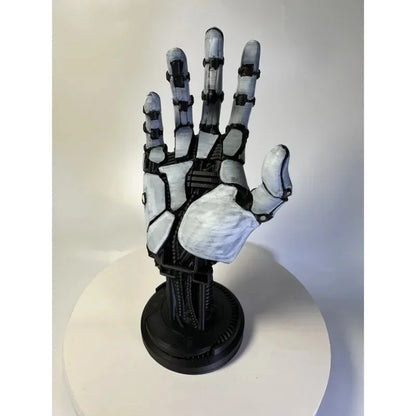 3D Cyberpunk Robot Arm Controller Stand