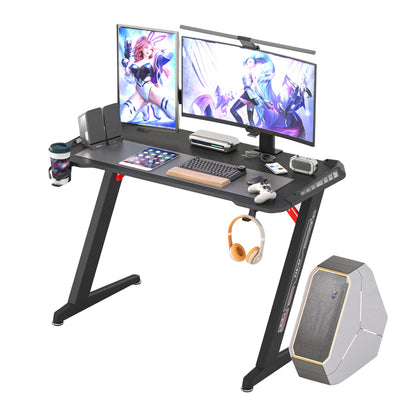 Z-Shaped Gaming Desk