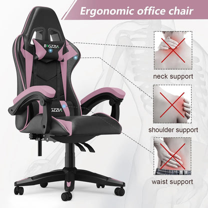 Leather Ergonomic Gaming Chair