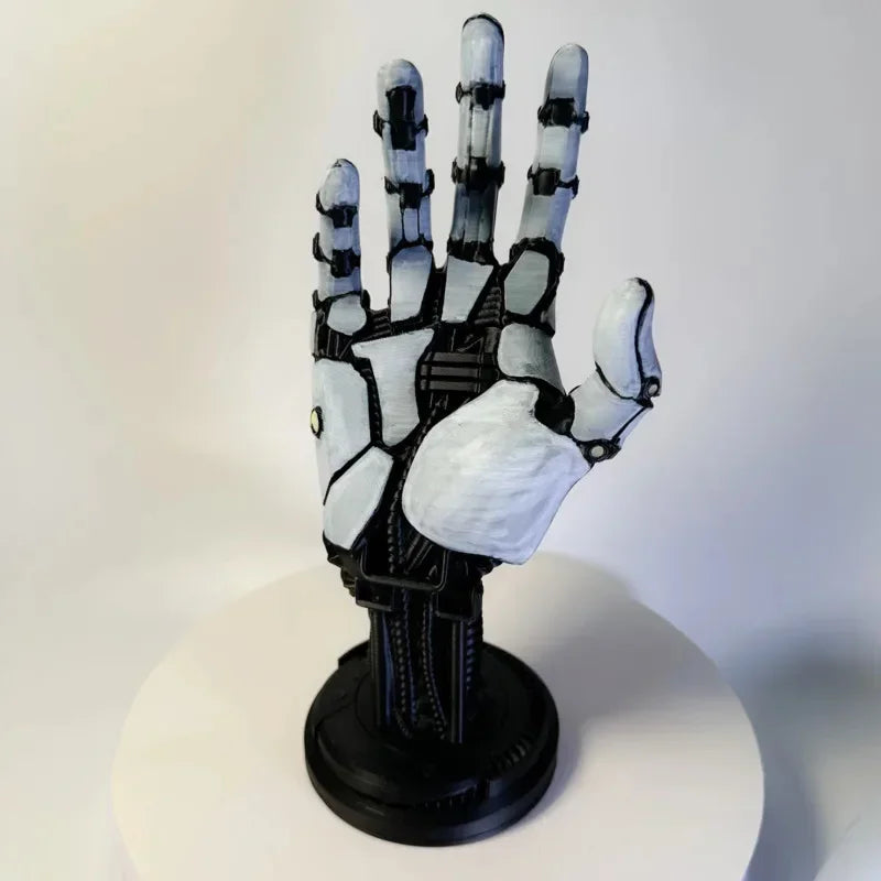 3D Cyberpunk Robot Arm Controller Stand