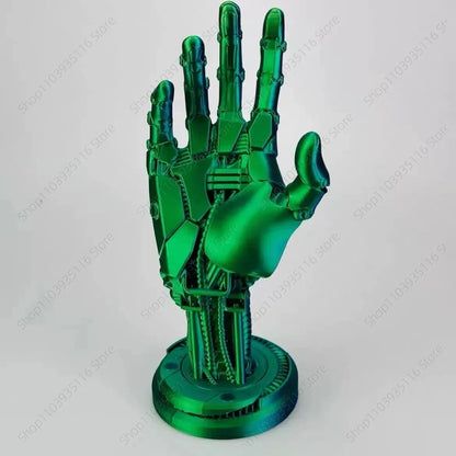 3D Cyberpunk Robot Arm Controller Stand